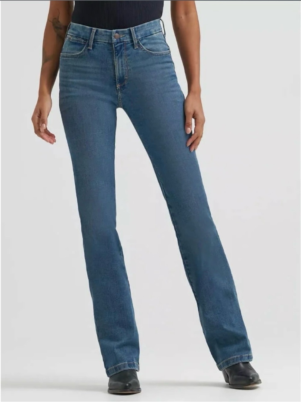 EUC Wrangler Womens BESPOKE High Rise Bootcut Jeans Ada—Sz 31x32
